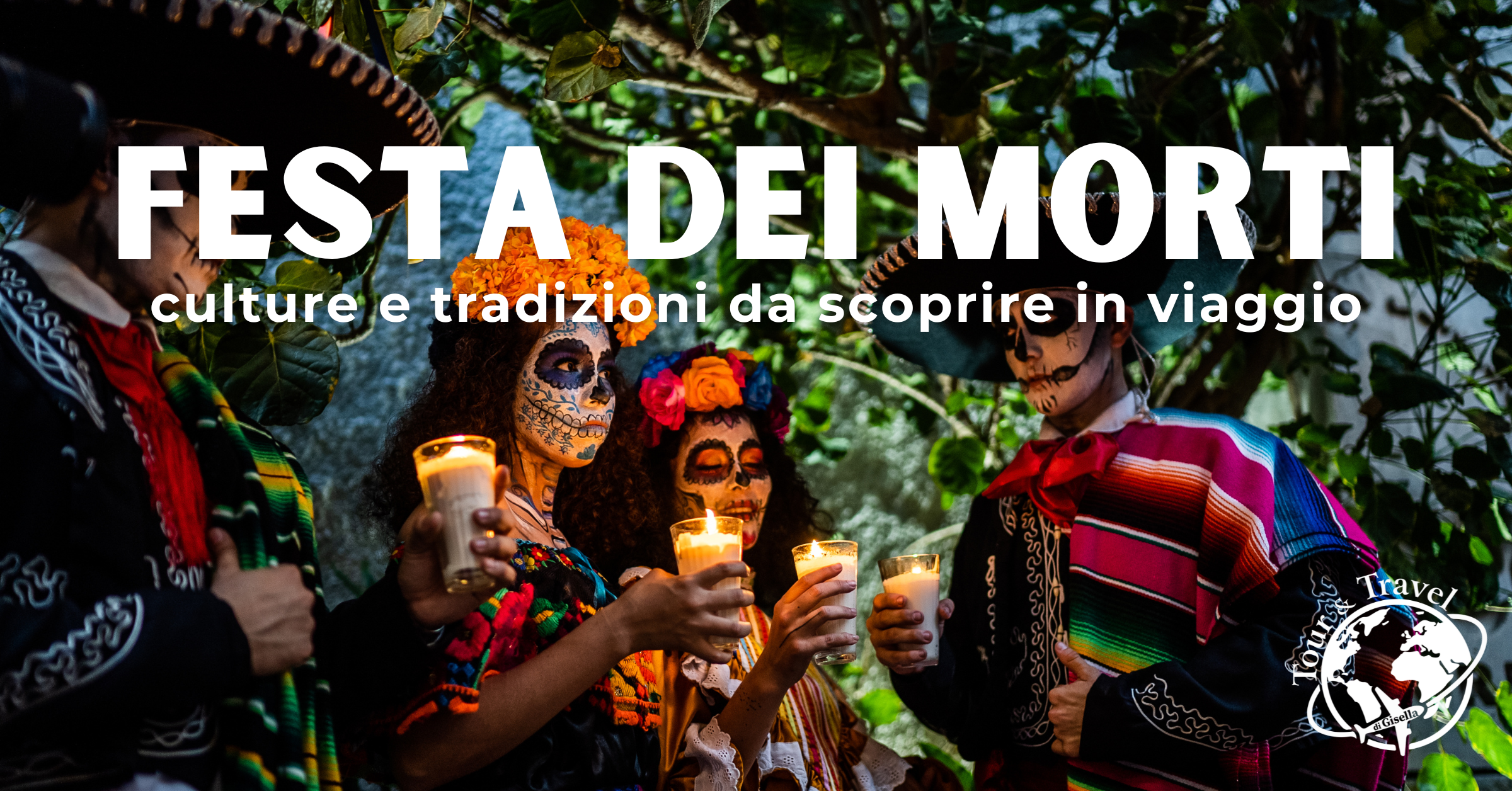 festa dei morti - Messico - ragazzi abiti tradizionali